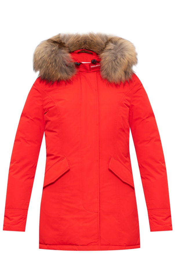 Woolrich Raccoon fur down jacket